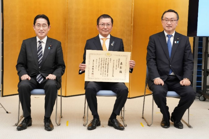 内閣総理大臣賞受賞写真